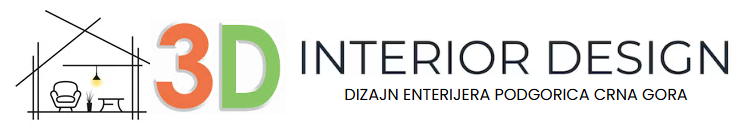 3D DIZAJN ENTERIJERA CRNA GORA